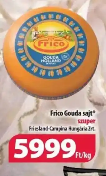 Coop Frico Gouda sajt 1kg ajánlat