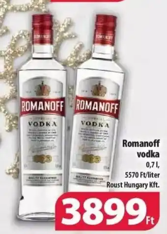 Coop Romanoff vodka 0,7l ajánlat