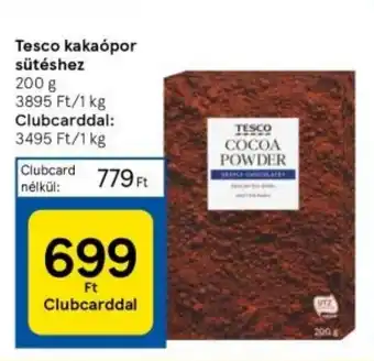 Tesco Tesco kakaópor sütéshez 200 g ajánlat