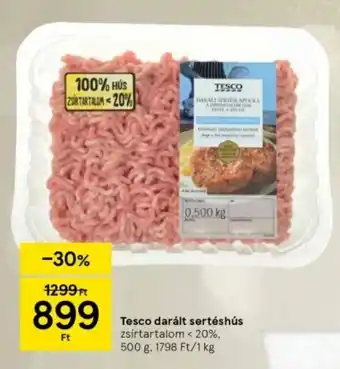 Tesco Tesco darált sertéshús 500 g ajánlat