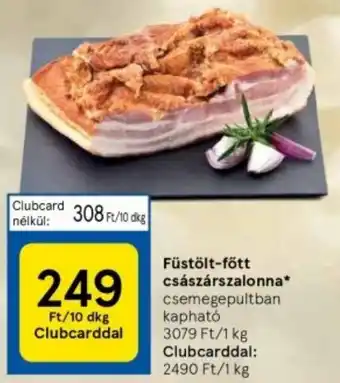 Tesco Füstölt-fött császárszalonna 10 dkg ajánlat