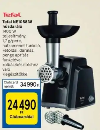 Tesco Tefal NE105838 húsdaráló 1 db ajánlat