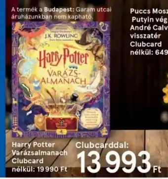 Tesco Harry Potter Varázsalmanach 1 db ajánlat