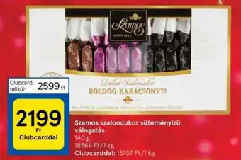 Tesco Szamos szaloncukor süteményízű válogatás 140 g ajánlat