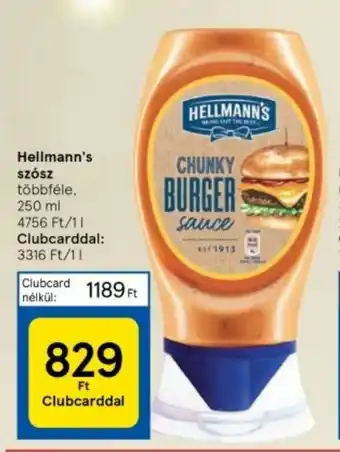 Tesco Hellmann's szósz 250 ml ajánlat