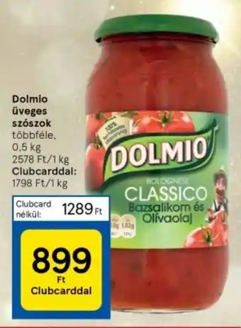 Dolmio üveges szószok 0,5 kg