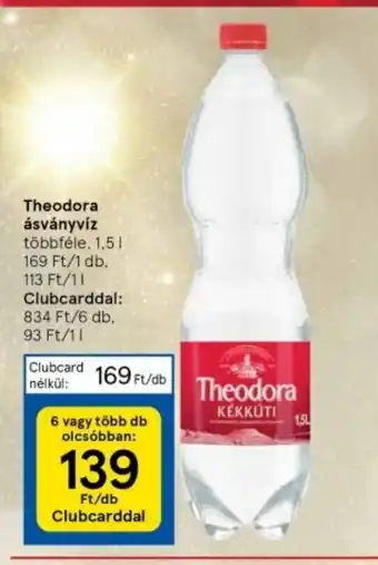 Tesco Theodora ásványvíz 1,5 l ajánlat