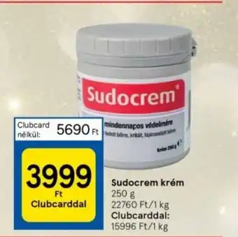 Tesco Sudocrem krém 250 g ajánlat