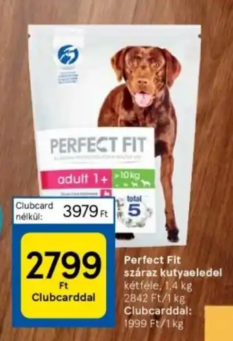 Tesco Perfect Fit száraz kutyaeledel 1,4kg ajánlat