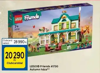 Tesco LEGO Friends Autumn háza ajánlat