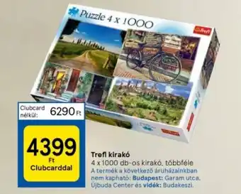 Tesco Trefl kirakó ajánlat