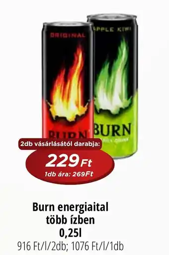 Burn energiaital 0,25l