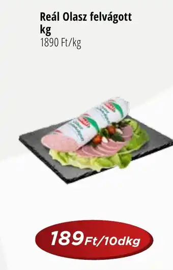 Real Reál Olasz felvágott 10dkg ajánlat