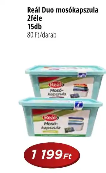 Real Reál Duo mosókapszula 15db ajánlat