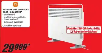 MI SMART SPACE HEATER S OKOS HŐSUGÁRZÓ