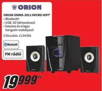 Media Markt ORION OMMS-3011 MICRO HIFI ajánlat