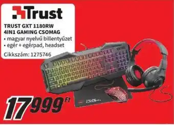 TRUST GXT 1180RW 4IN1 GAMING CSOMAG