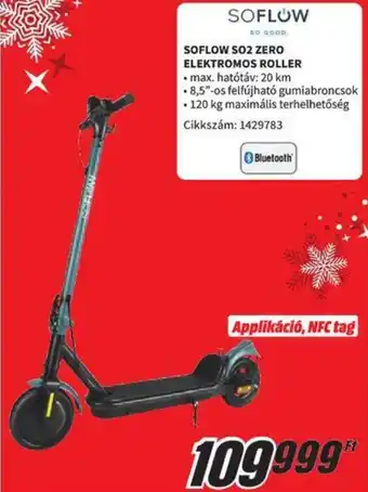 SOFLOW SO2 ZERO ELEKTROMOS ROLLER