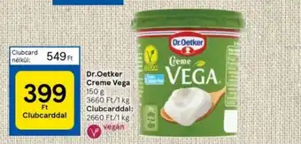 Tesco Dr Oetker Creme Vega 150 g ajánlat