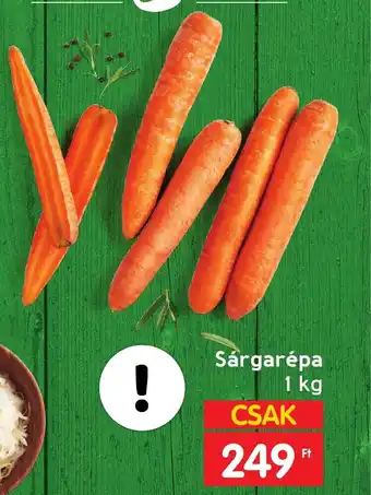 Spar Sárgarépa 1kg ajánlat