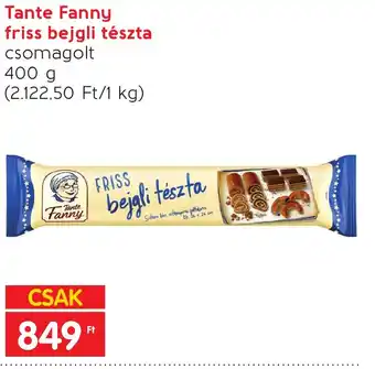 Spar Tante Fanny friss bejgli tészta 400 g ajánlat