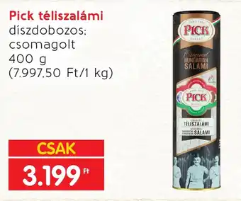 Spar Pick téliszalámi 400 g ajánlat