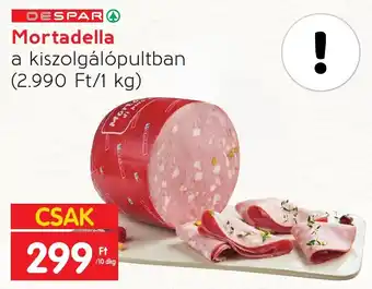 Spar SPAR Mortadella 10 dkg ajánlat