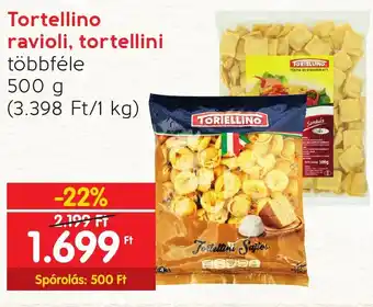 Spar Tortellino ravioli, tortellini 500 g ajánlat