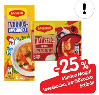 Spar Minden Maggi leveskocka, ízesítőkocka árából! ajánlat