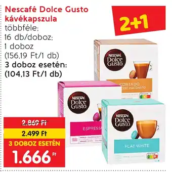 Nescafé Dolce Gusto kávékapszula 16 db