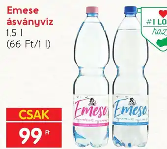 Spar Emese ásványvíz 1,5 l ajánlat