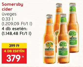 Spar Somersby cider 0,33 l ajánlat