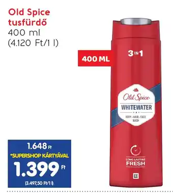 Spar Old Spice tusfürdő 400 ml ajánlat