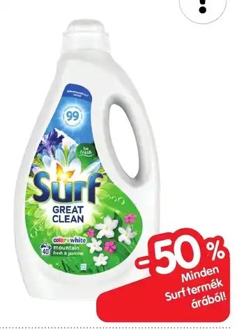 Spar Minden Surf termék árából! ajánlat