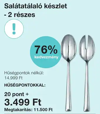 Spar Salátatálaló készlet - 2 részes ajánlat