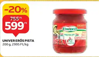 UNIVER ERŐS PISTA 200 g