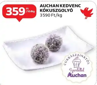 Auchan AUCHAN KEDVENC KÓKUSZGOLYÓ 10 dkg ajánlat