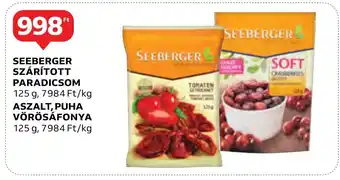 SEEBERGER SZÁRÍTOTT PARADICSOM stb. 125 g