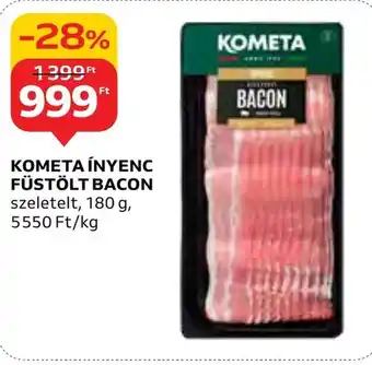Auchan KOMETA ÍNYENC FÜSTÖLT BACON 180 g ajánlat
