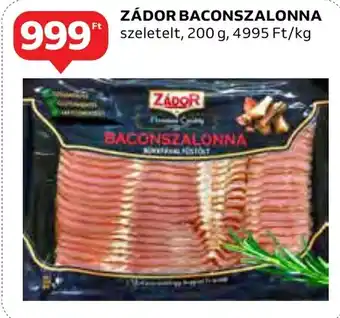 Auchan ZÁDOR BACONSZALONNA 200 g ajánlat