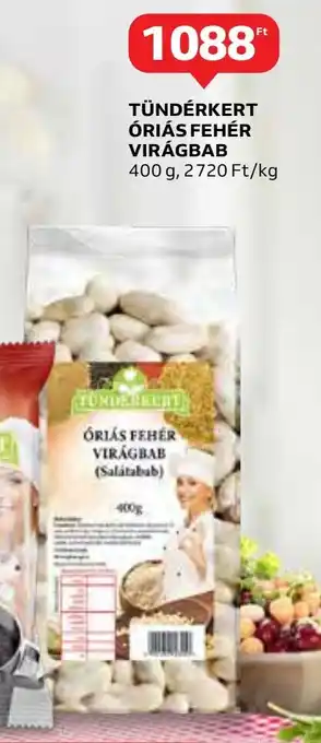Auchan TÜNDÉRKERT ÓRIÁS FEHÉR VIRÁGBAB 400 g ajánlat