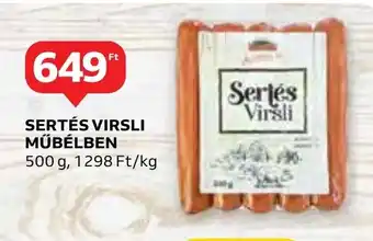 Auchan SERTÉS VIRSLI MŰBÉLBEN 500 g ajánlat