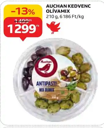 Auchan AUCHAN KEDVENC OLÍVAMIX 210 g ajánlat