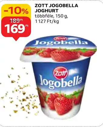 Auchan ZOTT JOGOBELLA JOGHURT 150 g ajánlat