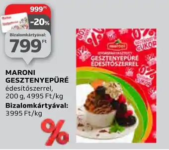 MARONI GESZTENYEPÜRÉ 200 g