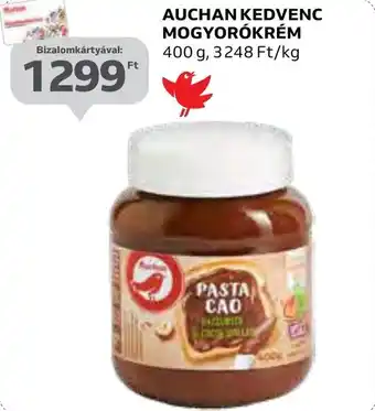 Auchan AUCHAN KEDVENC MOGYORÓKRÉM 400 g ajánlat