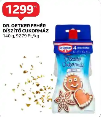 DR. OETKER FEHÉR DÍSZÍTŐ CUKORMÁZ 140 g