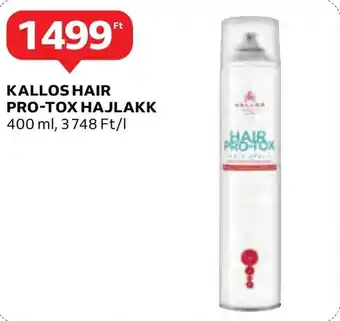 KALLOS HAIR PRO-TOX HAJLAKK 400 ml