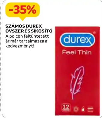 Auchan SZÁMOS DUREX ÓVSZER ÉS SÍKOSÍTÓ ajánlat