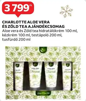 Auchan CHARLOTTE ALOE VERA ÉS ZÖLD TEA AJÁNDÉKCSOMAG 200ml ajánlat